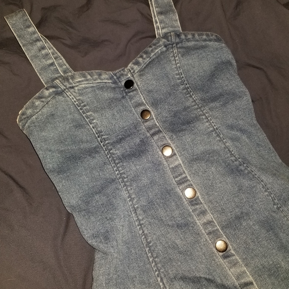 Beautiful denim dress 💄👡 - Picture 1 of 3